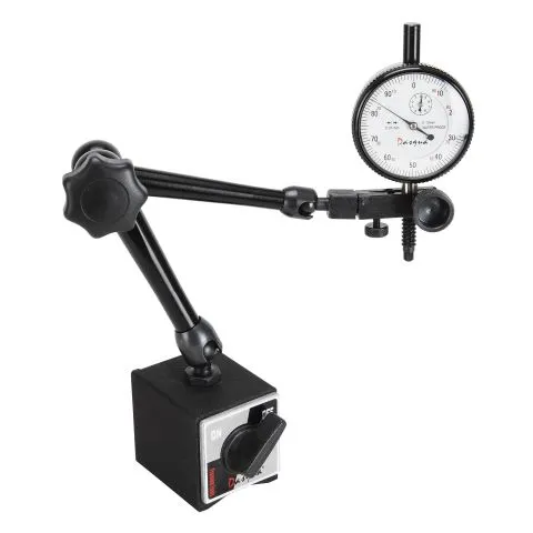 505508 Dasqua Indikatorklocka 0-10 mm, 80 kg, med stativ Fynd